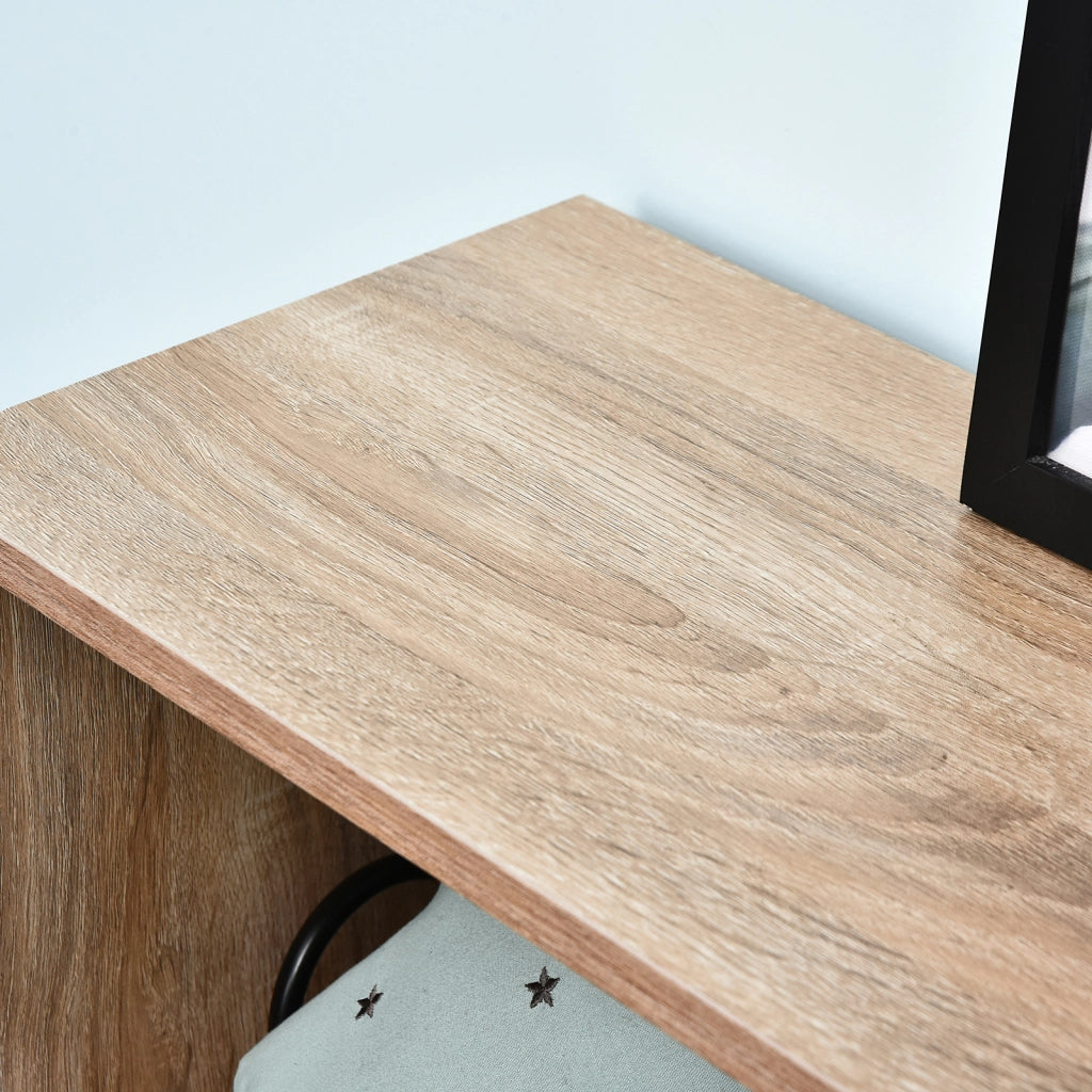 Scarpiera con Ripiani e Cestini ¨C zephmum ¨C Legno 101.5x25.5x98cm