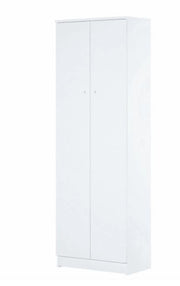 Armadietto 2 Ante Bianco Liscio 182,2X62,1X34,3 Cm - Sarmog