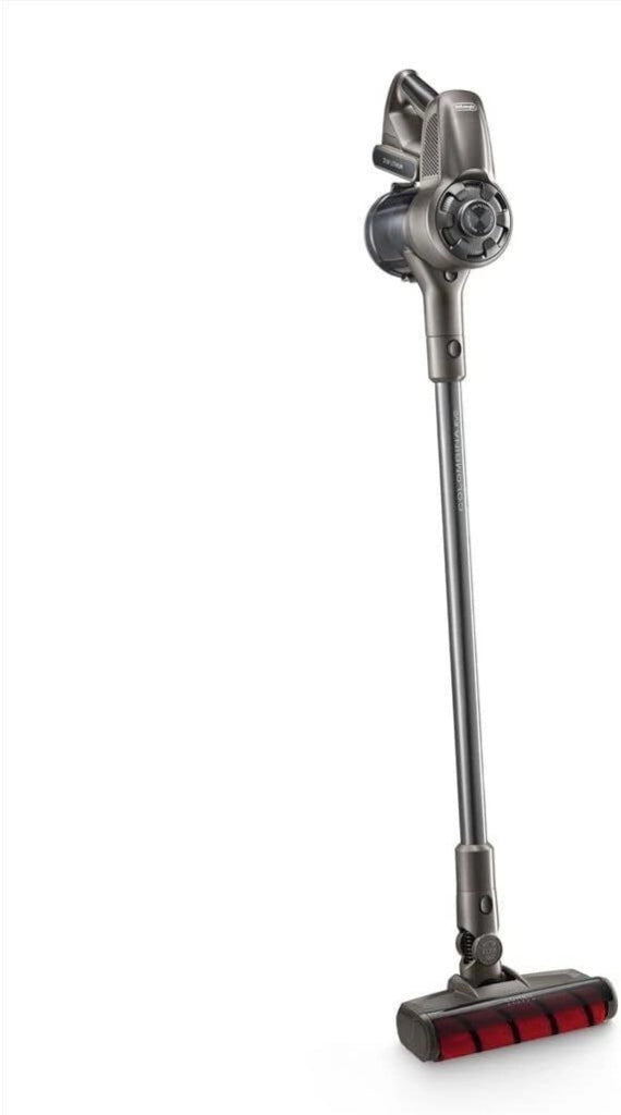 De’Longhi XLM419.TDC scopa elettrica Aspirapolvere a bastone Batteria Secco EPA Senza sacchetto 0,5 L 400 W Grigio