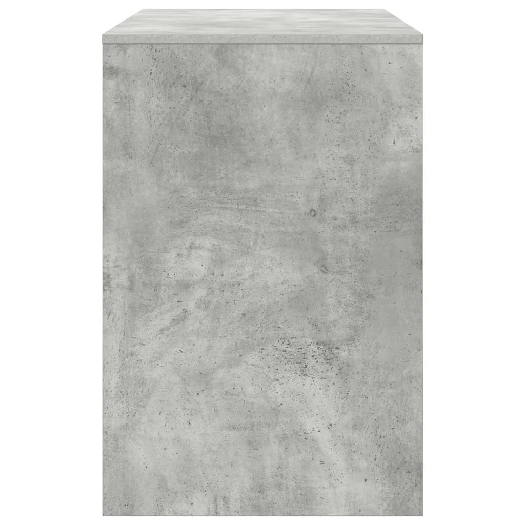Scrivania | Tavolo da Ufficio Grigio cemento 102 x 50 x 75 cm Legno multistrato