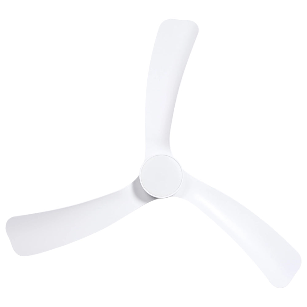Ventilatore da soffitto con luce Materiale sintetico bianco Telecomando Moderno Soggiorno scandinavo