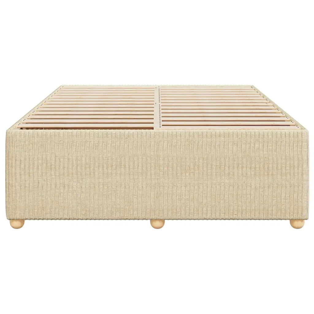 Giroletto senza Materasso Crema 160x200 cm in Tessuto 3284954