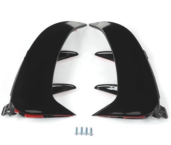Spoiler per auto posteriore - Copertura per ventosa posteriore - Resistente e resistente ai graffi - Nero - Pezzo di ricambio - Adatto per Mercedes-Benz...