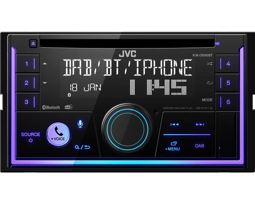 JVC KW-DB95BT Nero 200 W Bluetooth
