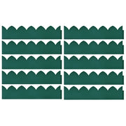 Bordature per Prato 10 pz Verdi 65x15 cm in PP CFW9980477