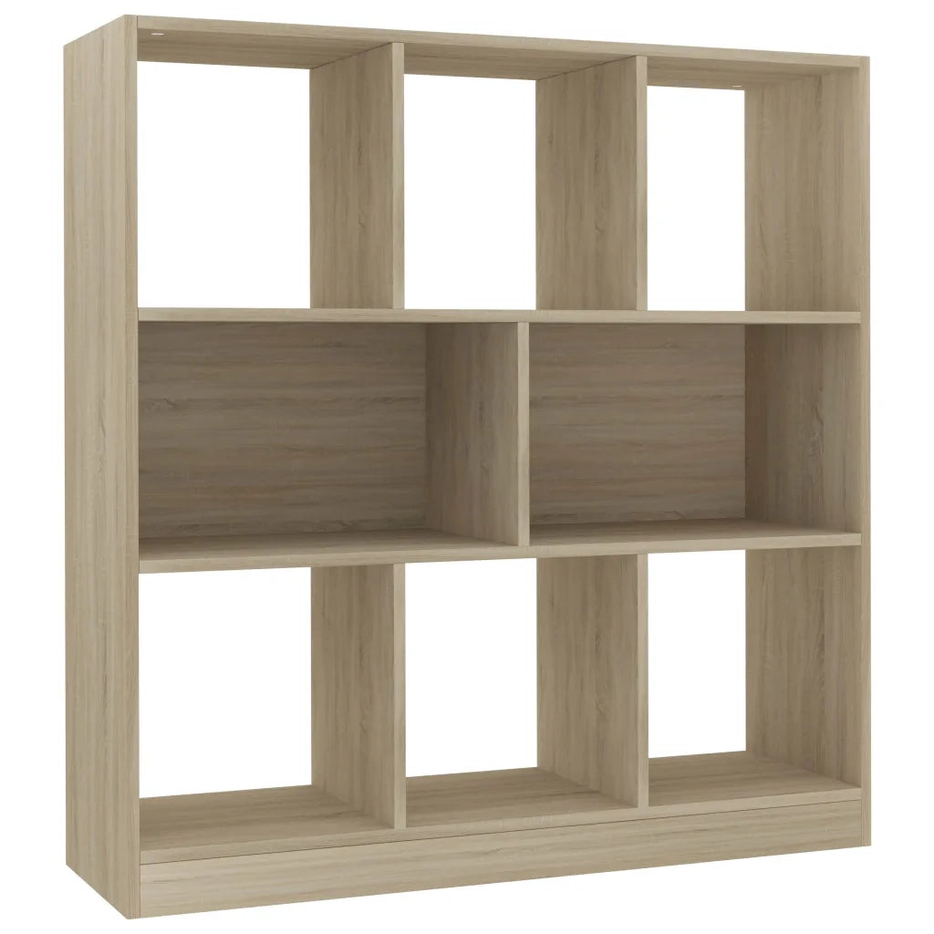 Libreria Rovere Sonoma 97,5x29,5x100 cm in Legno Multistrato 800174