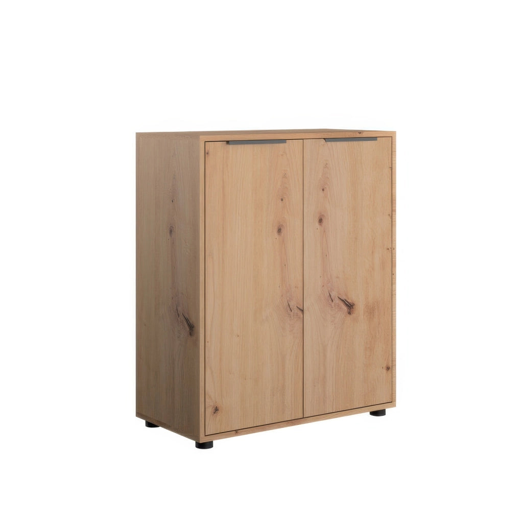 Mobile Base Composad Rovere Artisan 72 x 35,3 x h 86,9 cm a 2 Ante con Maniglie