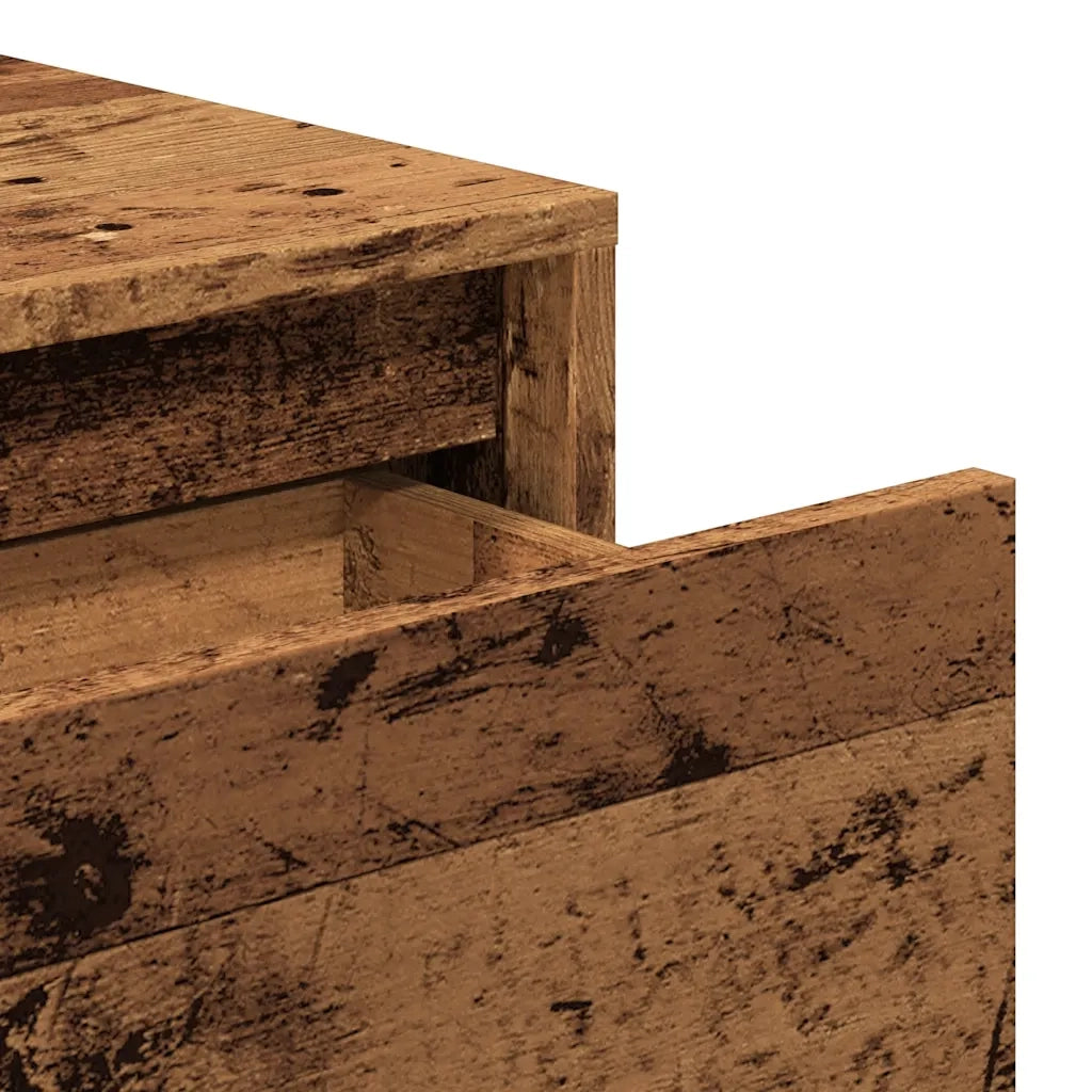 Tavolino Consolle | Tavolo d'Ingresso Legno Vecchio 100x35x76,5 cm in Truciolato