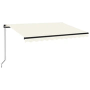 Tenda da Sole | Tenda parasole Retrattile Manuale 350x250 cm Crema