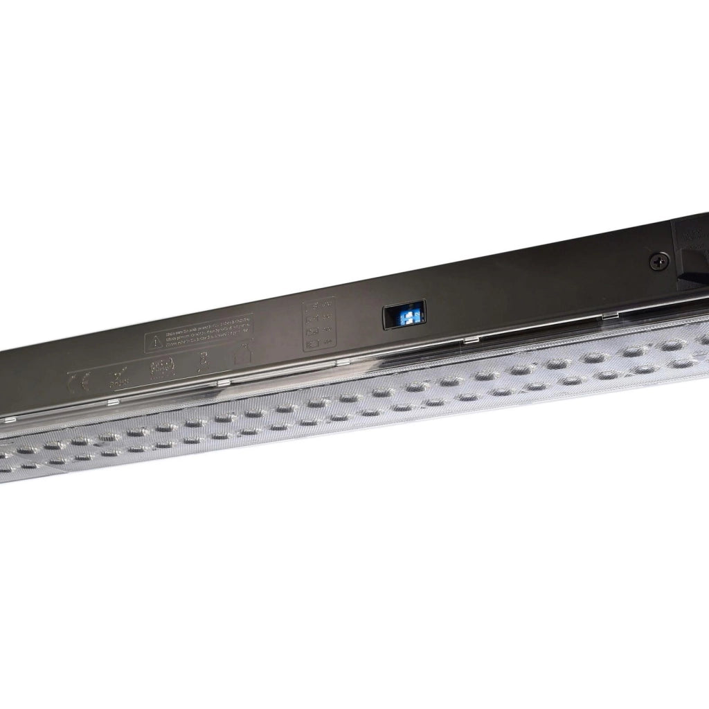 Faretto orientabile binario trifase DALI2.0/DT6 LED 50W 4000K barra 150cm luce negozio vetrina ufficio 230V NERO