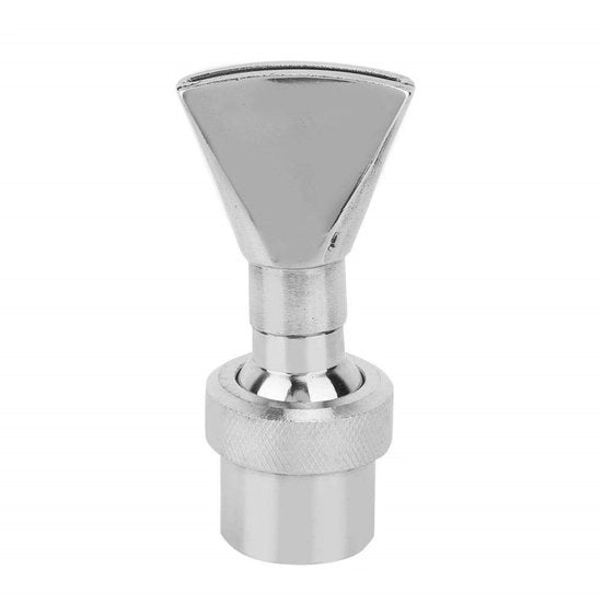 Fontana per giardino a forma di ventosa - RVS - Pomp per fontana - Valvola di scarico - Altezza 9,8 cm - Diametro 3,7 cm