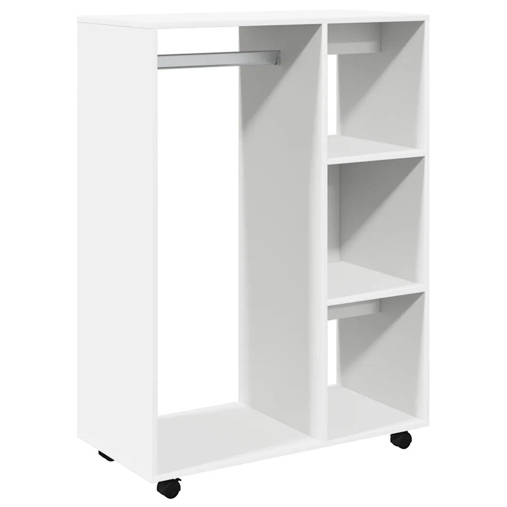 Armadio Bianco 80x40x110 cm in Legno Multistrato CFW8836457