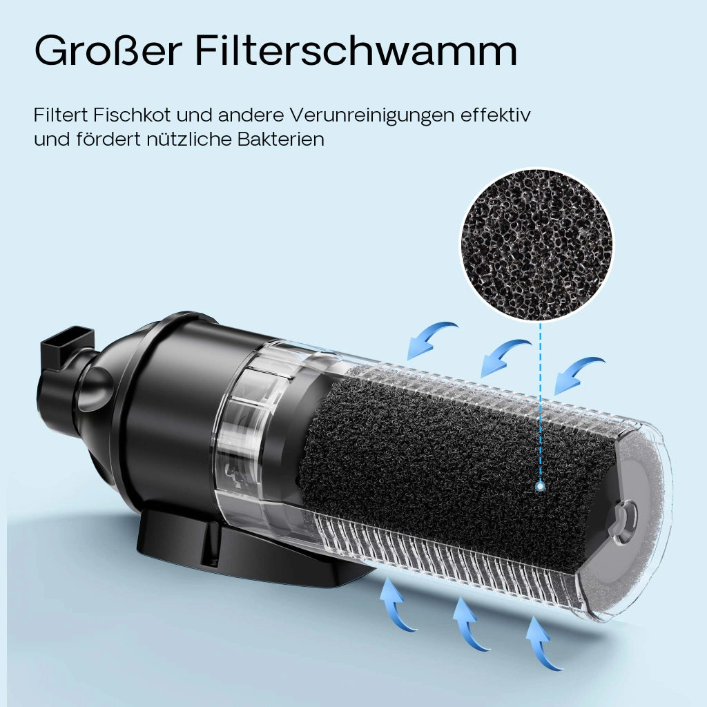 CUP-609 Filtro interno per acquario 2000l/h con chiarificatore UV 9w
