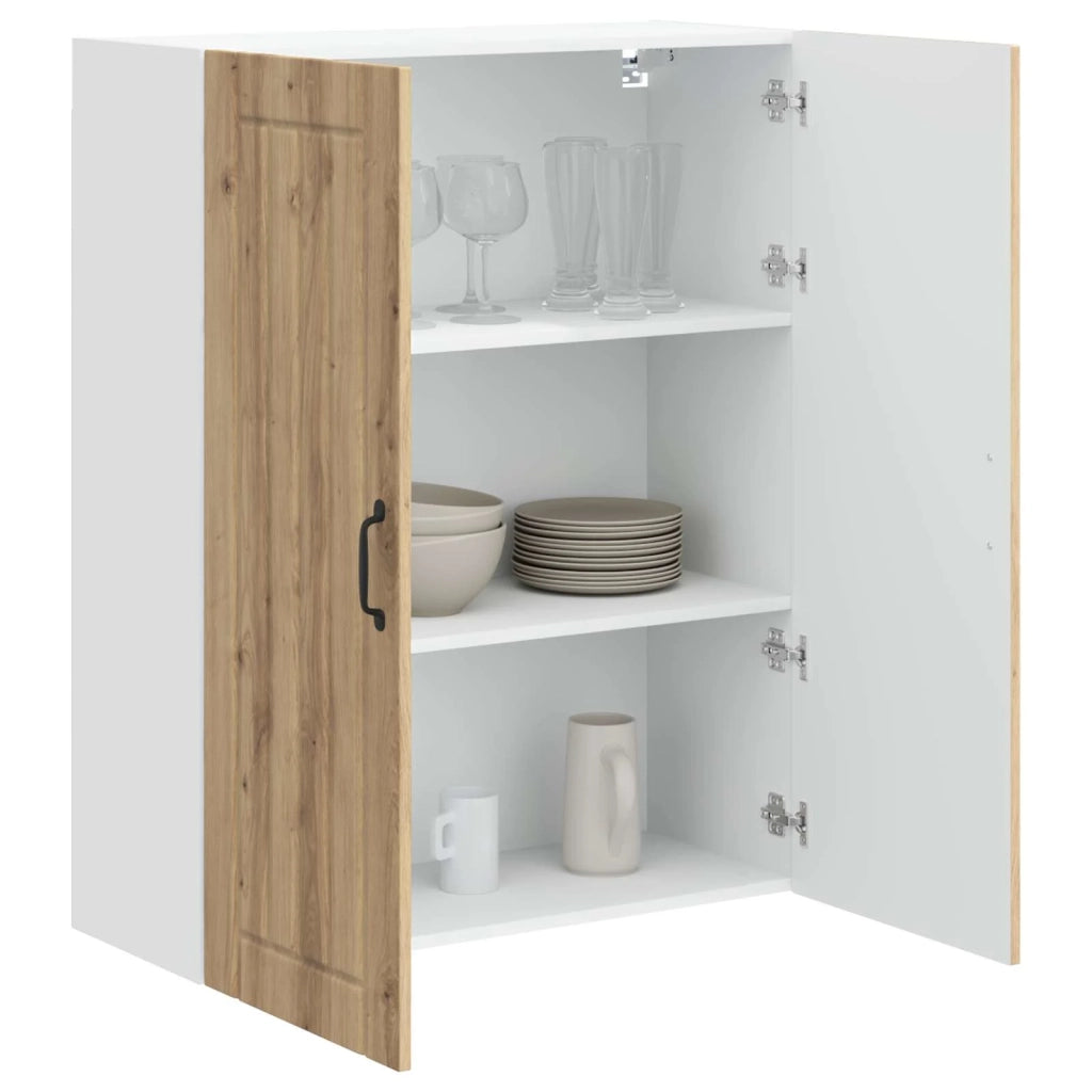 Armadietto a muro LUCCA Rovere Artigianale 80 x 31 x 100 cm