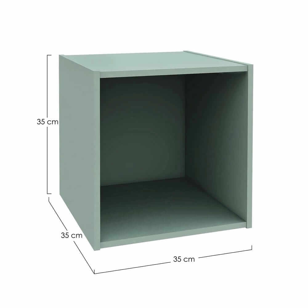 Cubo modulare con anta in legno composito per libreria - MATRIX PRO