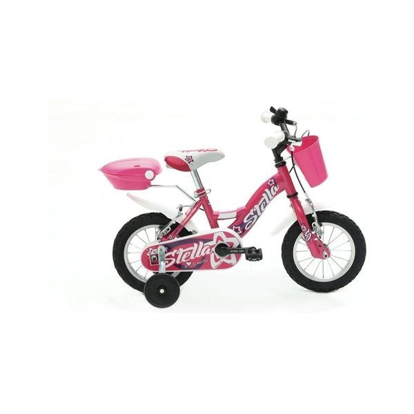 Bicicletta mandelli 120125015 sport one stella con rotelle rosa rosa