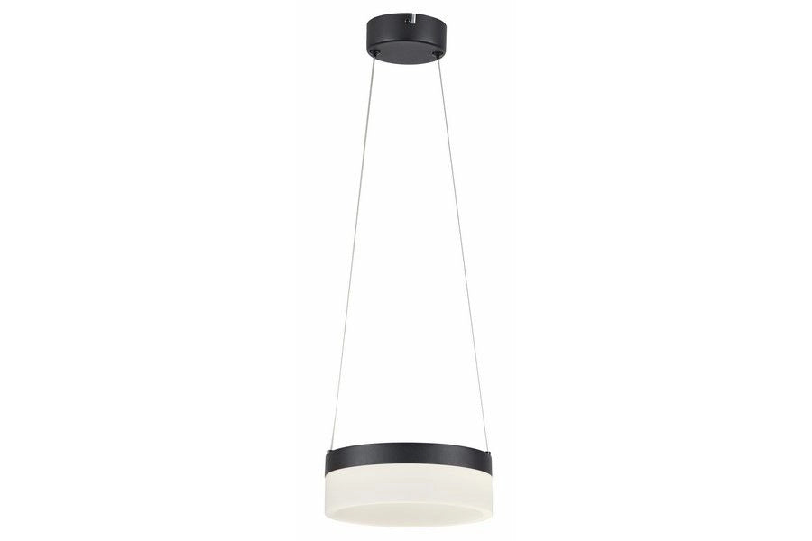 Lampada a sospensione Reality Nicki Ø20 nera LED 12W