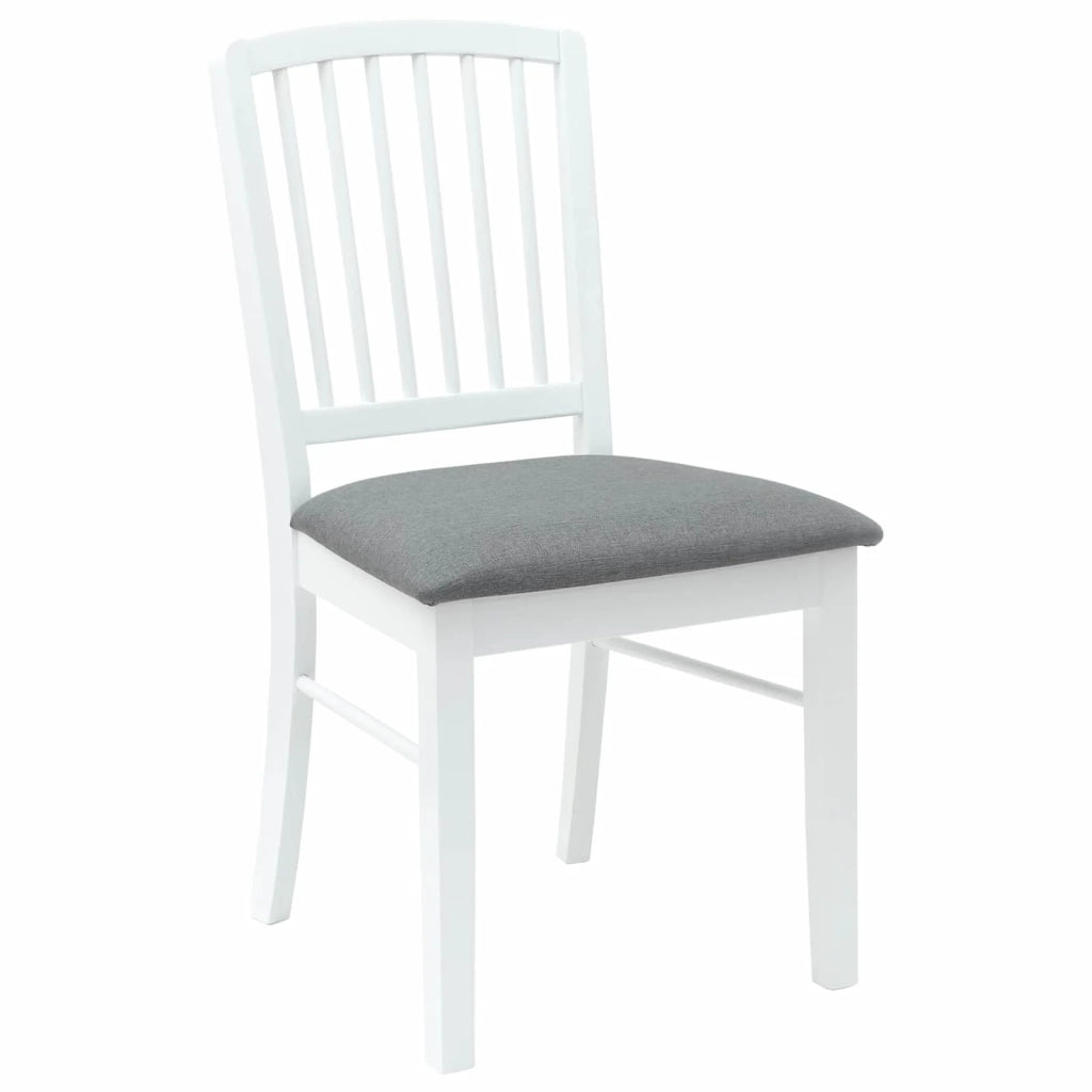 Sedie da pranzo 2 pcs Bianco 50 x 52,5 x 91 cm 42020451