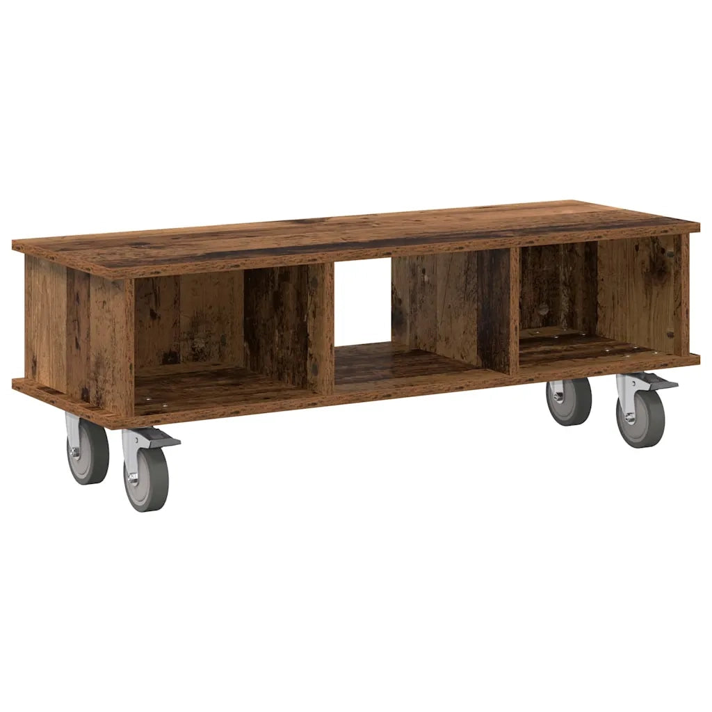 Supporto TV-Credenza per TV-Mobile TV Legno vecchio 100 x 35 x 35 cm Legno multistrato