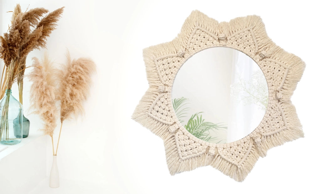 Specchio Da Parete Boho 53cm 322048