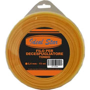 FILO PER DECESPUGLIATORE TONDO IDEAL STAR Ø mm 4,0x15 mt - IDEAL STAR