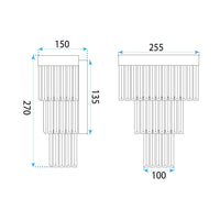 Lampada Da Parete APP1535-1W Gold