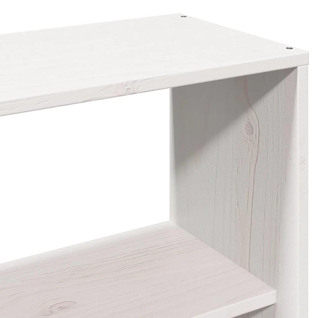 vidaXL Letto senza Materasso Bianco 120x190 cm Legno Massello di Pino