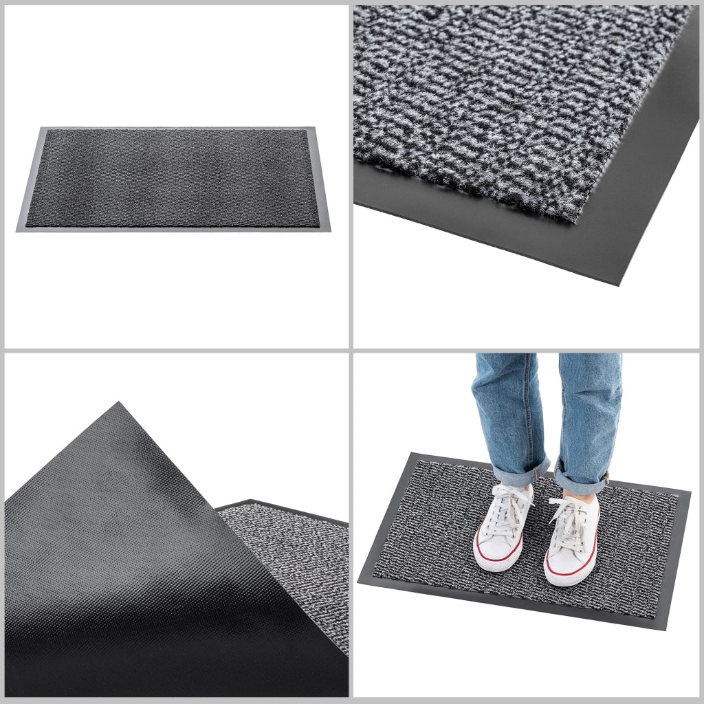 Zerbino KADAX per ingresso, tappetino per scarpe universale in gomma, 60x40 cm, assorbente