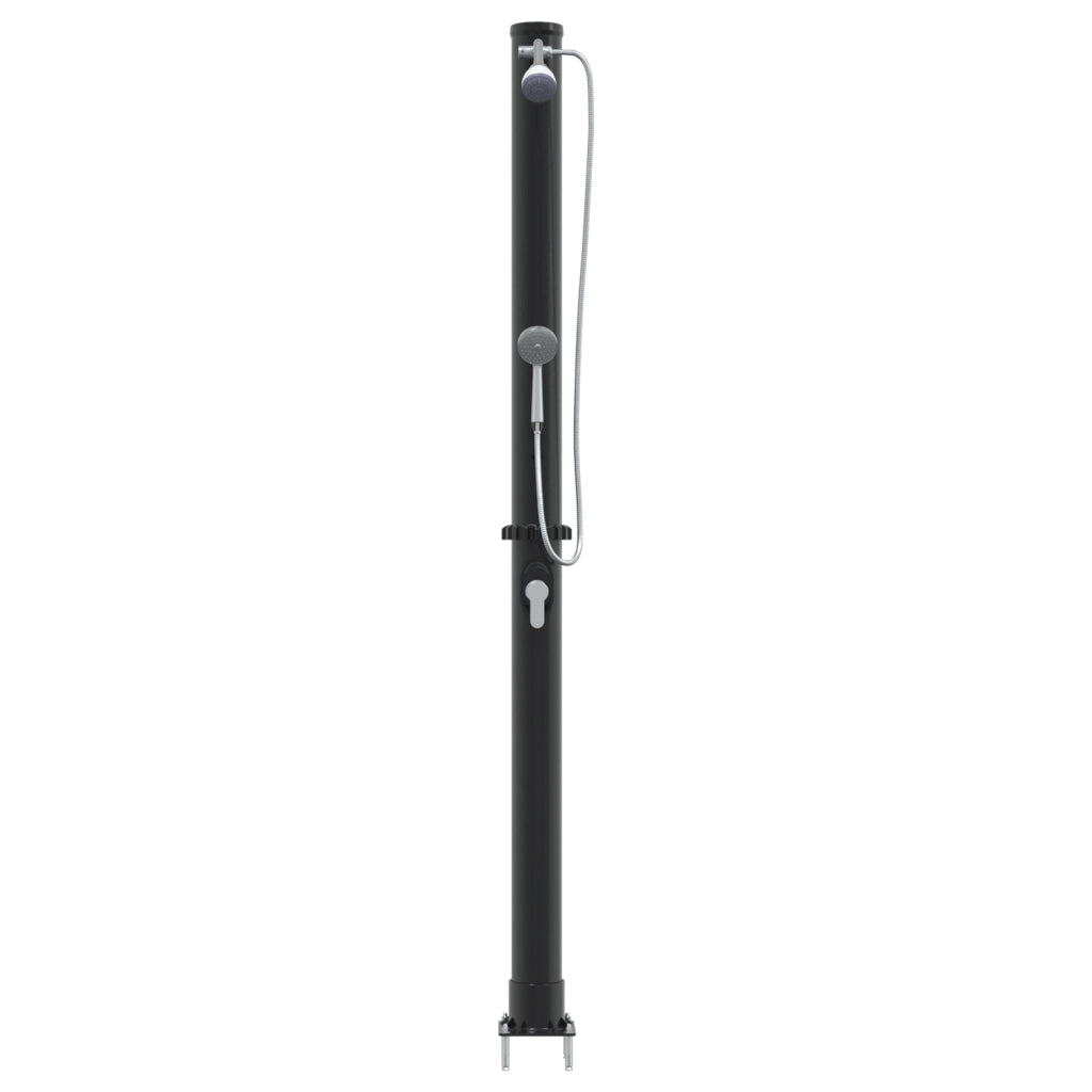 Doccia Solare All'aperto con Soffione Portatile 217 cm 20 L