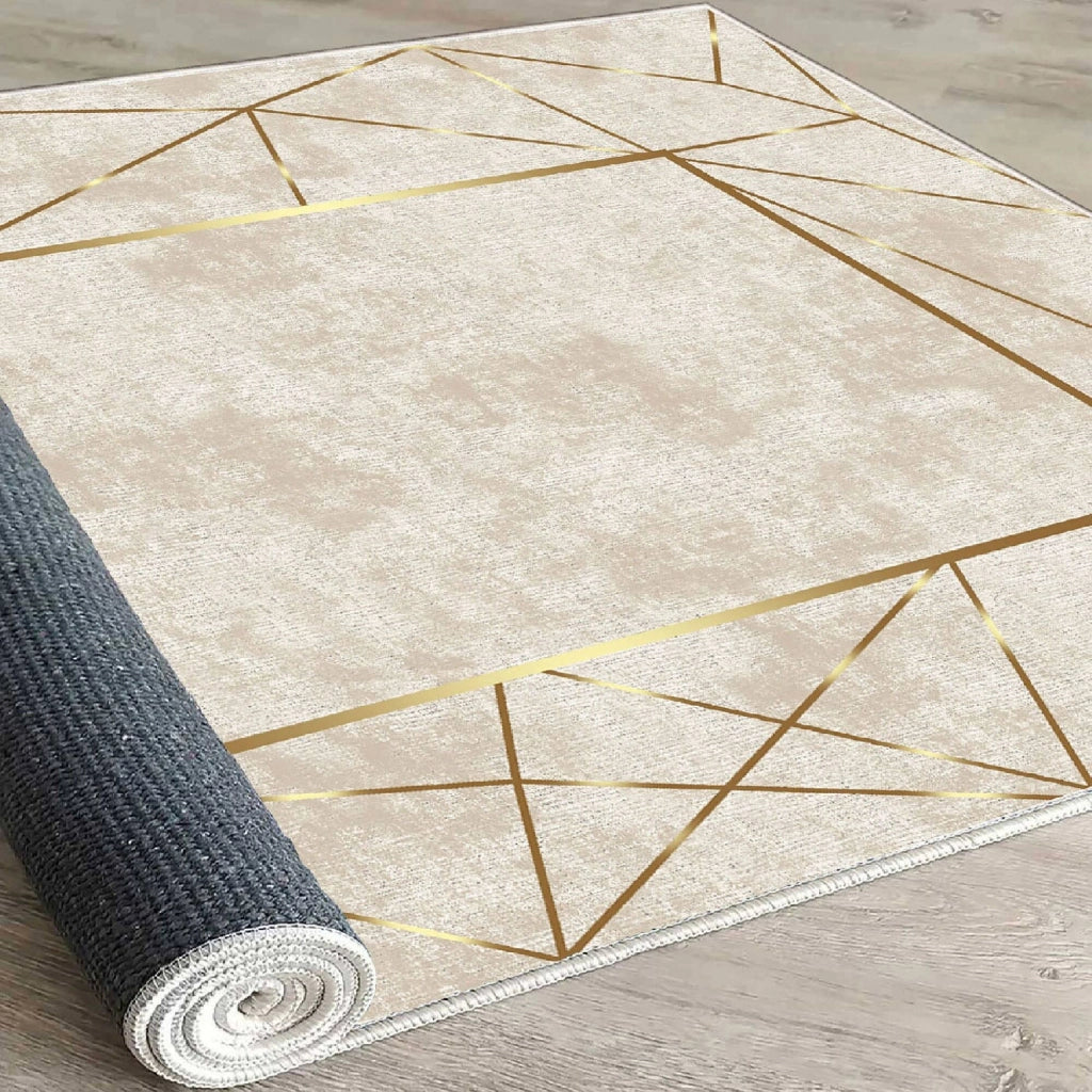 Vermilion, Tappeto Materiale Struttura in Velluto, 200x80 cm Multicolore