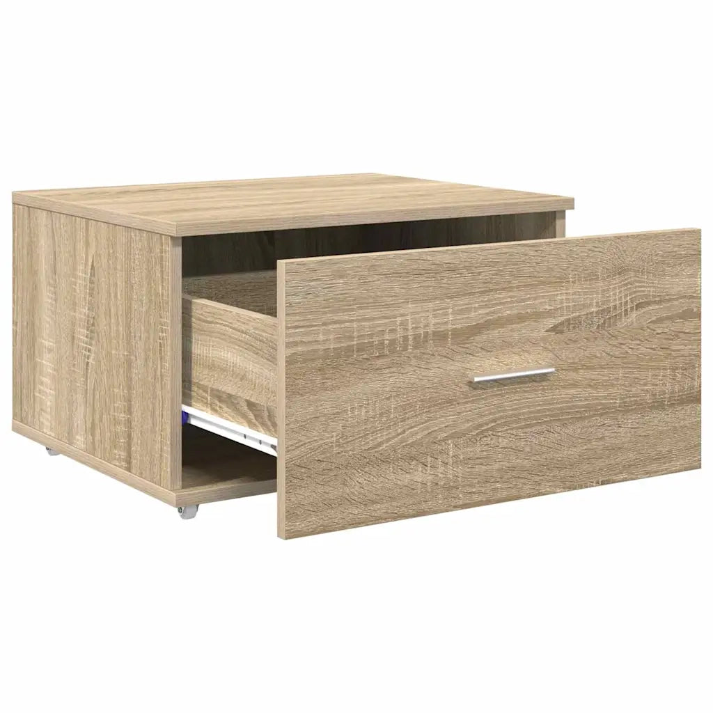 Mobile con Cassetti con ruota Rovere Sonoma 55 x 45 x 31 cm 869308
