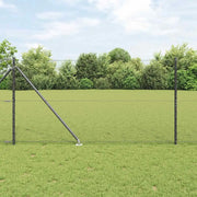 Palo della recinzione Grigio 25 x 1,4 m (rete da 13 mm)
