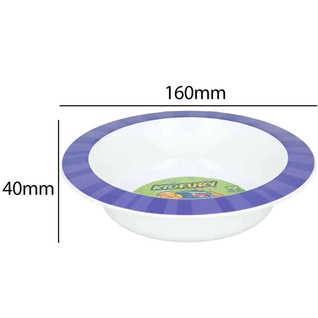 Ciotola per Bambini con Motivo KidFury Utilizzabile nel Microonde Multicolore Super Zings