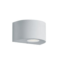 Applique da Esterno a LED in Plastica Bianco Opaco