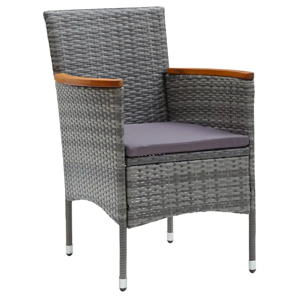 Set da Pranzo da Giardino 7 pz Grigio cod mxl 40426