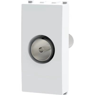 PRESA TV PASSANTE AVP - BIANCO MM 9,5- 8 pezzi