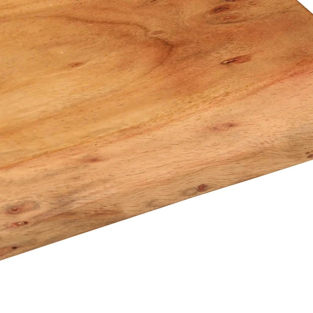 Mensole da Parete 2 pz 30x20x3,5 cm in Legno Massello di Acacia 373623
