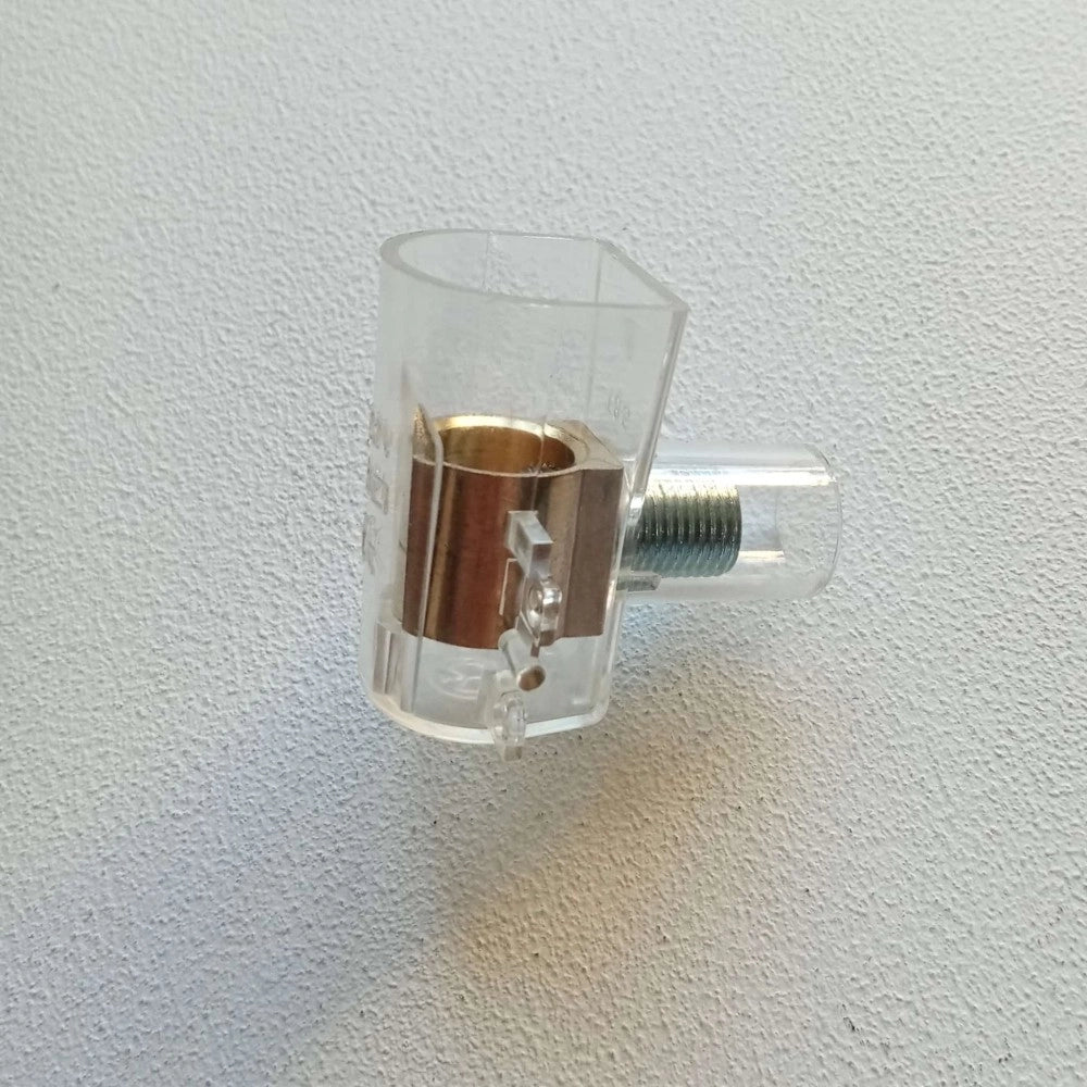 Morsetto unipolare da 25,0mmq connettore trasparente - 1pz