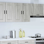 Pensile da Cucina | Mobile da Cucina Porto Grigio Sonoma in Legno Multistrato