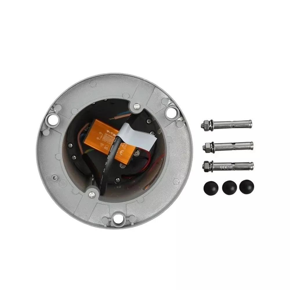 Paletto giardino LED 10W V-TAC IP65 grigio 80cm 3000K
