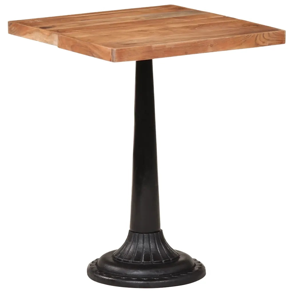 Tavolo da Bistrot 60x60x76 cm in Legno Massello di Acacia 321091