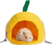 Letto per animali per chinchilla, coniglio, gerboa, hamster, gatto, cane - Forma di ananas creativa
