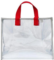 Borsa da Spiaggia Acqua Resistente - Grande Capacità - Translucida - Unisex - 35,5 x 28 x 15 cm - PVC Leggero - Borsa da Bagno