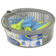 MAURY'S CESTINO CLIPPÌ PORTAMOLLETTE APPENDIBILE CON 24 MOLLETTE ASSORTITE