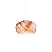 Sospensione Moderna Half Globe Polilux ® Rame E Metallo Cromo 1 Luce E27