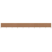 Paravento a 9 Pannelli in Tessuto 1200x160 cm Grigio Talpa cod mxl 54795