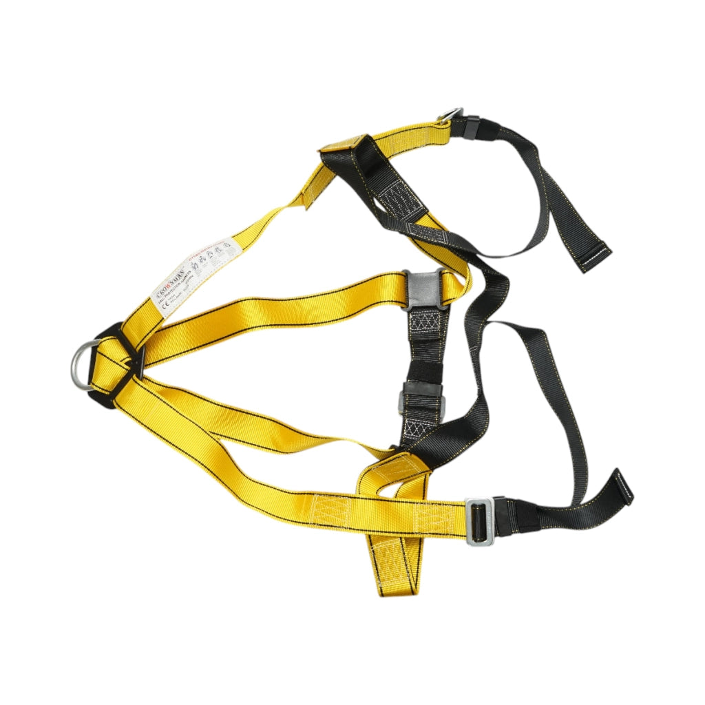 Cintura di sicurezza tipo imbracatura regolabile in 3 punti, larghezza cintura 45 mm, resistenza massima 2000 kg Crownman