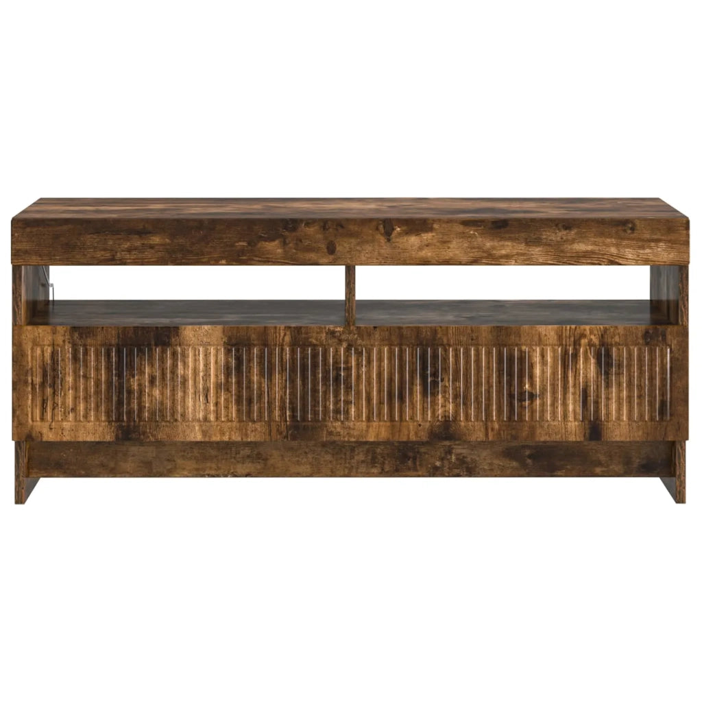 Mobile TV LED Rovere Fumo Legno ingegnerizzato 896110