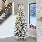 Albero di Natale artificiale con 300 LED Bianco 240 cm 3396071