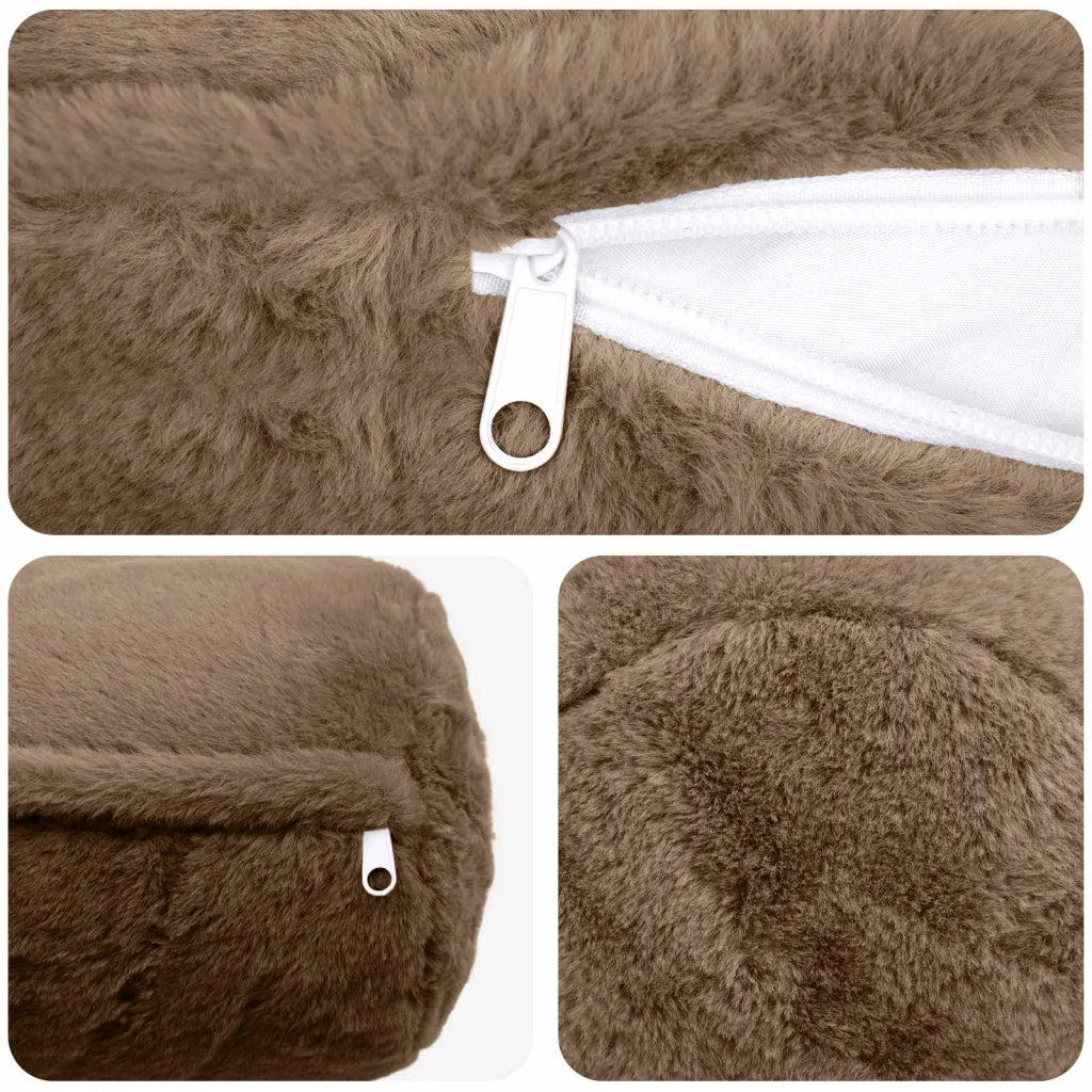 Federa 2 pz HEERLEN Marrone Chiaro Ø 15 x 40 cm 923447